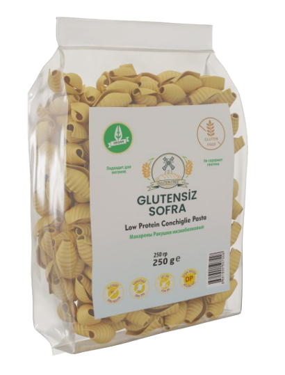 Макароны Ракушки Conchiglie Pasta низкобелковые PKU SOFRA, 250г