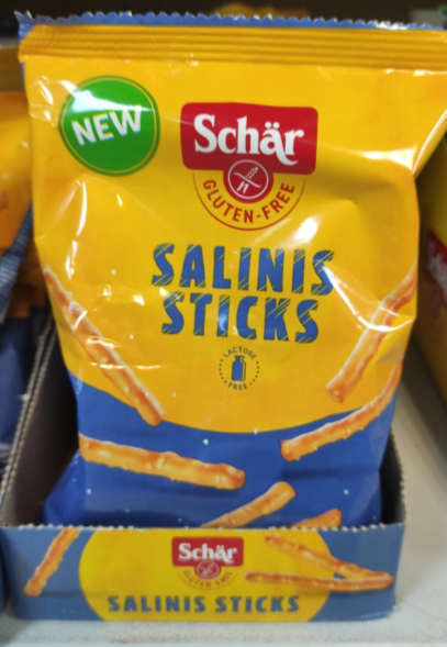 Палочки солёные Стикс Sticks безглютеновые низкобелковые Dr.Schär, 75г
