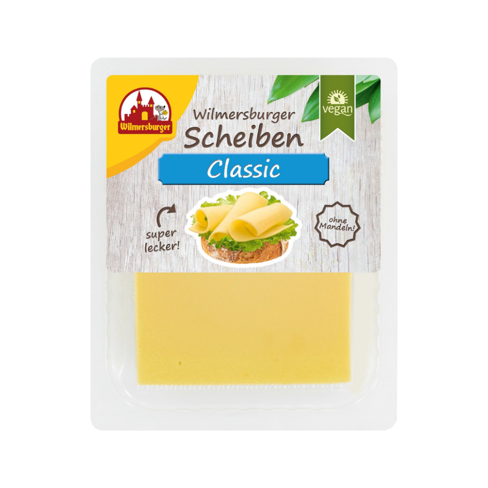 Сыр Wilmersburger Scheiben Classic безбелковый (в нарезке), 150г