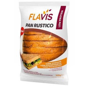 Хлеб ТЕМНЫЙ PAN RUSTICO низкобелковый FLAVIS, 300г